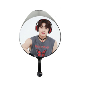 Abanico Redondo de Doble Cara con Diseño de Ídolos de Kpop, Abanico de Mano para Conciertos, Regalo para Fans de JUNGKOOK, J-HOPE, <span class=keywords><strong>SUGA</strong></span>, RM, JIN, JIMIN - Product Image 2