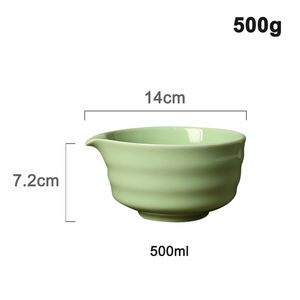 Tigela de Chá Verde Matcha com Bico, Batedor de Chá Matcha de Bambu, Tigela de Matcha de Porcelana, Tigela de Matcha de Cerâmica, Feita à Mão no Japão - Product Image 2