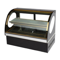 Vitrine de présentation de gâteaux miniatures pour comptoir, armoire de présentation de plats chauds commerciale, équipement de restauration, fabricant