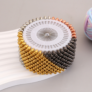 새로운 도착 진주 스카프 브로치 핀 숄 헤드 홀더 양재 패치 워크 장식용 엄지 압정 - Product Image 5