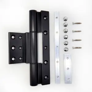 Aluminum Door Hinge on Mullion Profile for Vietnam Xingfa 55 Aluminum Door Large Size Good Looking Door Heavy Duty Hinge