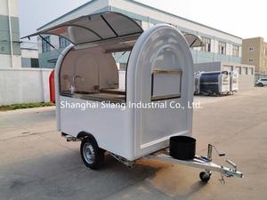 CE <strong>Proved</strong> Best Selling Fiberglass Camper Caravan/ Customized Mobile Fast Food Truck/ Hamburegr Ice Cream Coffee Camping Trailer - Product Image 3
