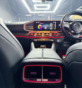 Icarsin - Luz Ambiental de 64 Colores para Mercedes W167 GLE <span class=keywords><strong>GLS</strong></span> 2020-2025, Control MBUX, Iluminación LED Interior, Mejora de la Iluminación, Altavoces de Ventilación - Product Image 3