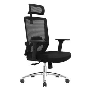 La silla de oficina ergonómica más cómoda con reposacabezas acolchado para largas horas asequible cerca de mí - Product Image 4