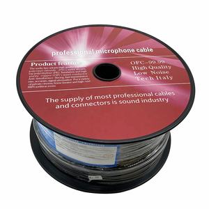 احترافية مرنة منخفضة الضوضاء OFC النحاس 2 Core AWG24 محمية ، سلك Mm2 ، لفة m سائبة - Product Image 2