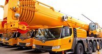 Nouvelle Arrivée XCA450_K Grue sur Camion de 450T de Capacité, Rayon de 66M, Hauteur de 118M pour Flotte de Location et Sites Éoliens