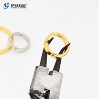 YIWANG Loose Leaf Binder Ringe Gold Metall Buch Ring Binder Clips für Notebook MEMO