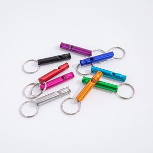 Sifflet de survie pour situations d'urgence en extérieur, entraînement, pompiers et arbitres sportifs, sifflet de sécurité puissant avec porte-clés - Product Image 3