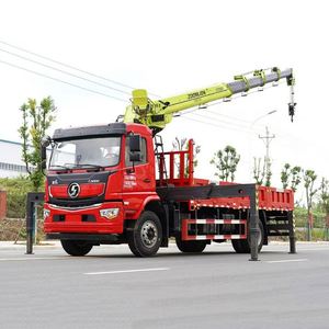 Grúa Montada en Camión Shacman Delong 4x2 con Máquina Elevadora Zoomlion para Construcción de Infraestructuras y Trasplante de Plántulas - Product Image 3