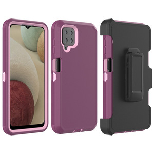 Funda protectora 3 en 1 para <span class=keywords><strong>Samsung</strong></span> A12/A03 Core, armadura resistente a prueba de golpes - Product Image 2