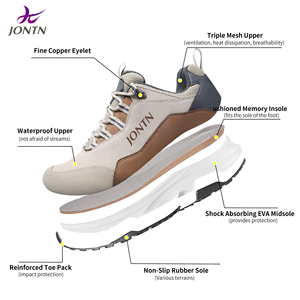 Bottes de randonnée antidérapantes pour hommes, chaussures de randonnée imperméables et durables pour le trekking, pour hommes et femmes - Product Image 4