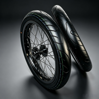 Kit de roues de performance routière 17 pouces pour Surron Light Bee X LBX Supermoto, moyeux en aluminium CNC 7075, jantes en alliage