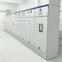 Armoire de distribution électrique durable GGD LV 380V CA, panneau de distribution 30kA, coffret en acier pour infrastructure électrique