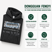 Sweat à capuche personnalisé en coton épais coupe ample style vintage streetwear avec impression graphique DTG pour homme OEM