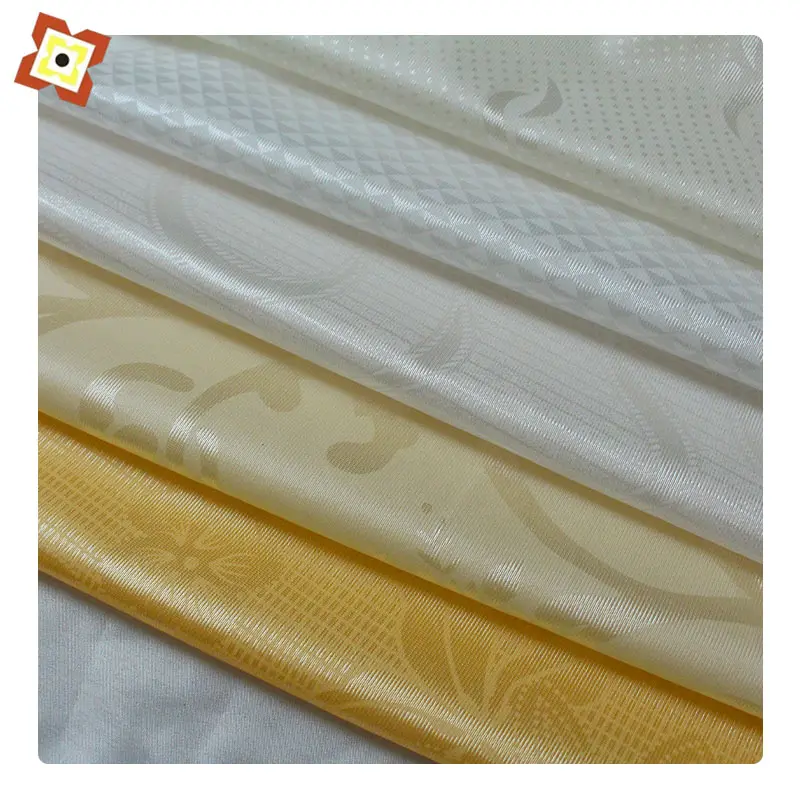 Cheap Mattress Ticking Fabric 100% Polyester PIGMENT PRINTED TRICOT GOLDEN PRINTED FABRICS FOR MATTRESS AND CURTAIN