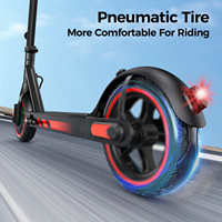 Trottinette électrique 36V 10.5Ah, pneus gonflables de 10 pouces, deux roues, unisexe pour adulte, populaire aux États-Unis et en Europe, longue autonomie, pliage rapide