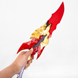 Épée en métal <span class=keywords><strong>Solo</strong></span> <span class=keywords><strong>Leveling</strong></span> Kamish's Wrath, type poignard principal/deuxième main, accessoire de cosplay, arme de collection et cadeau - Product Image 5