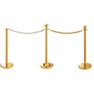 Fabrika toptan Stanchion kemer bariyer korkuluk standı kuyruk kapalı kalabalık kontrolü halat Stanchions - Product Image 6