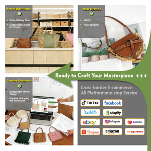 <span class=keywords><strong>Sac</strong></span> fourre-tout polyvalent <span class=keywords><strong>en</strong></span> polyester tressé avec poignée <span class=keywords><strong>en</strong></span> <span class=keywords><strong>paille</strong></span>, style rétro, pour femme, idéal pour la plage, fermeture ouverte, collection 2026, vente chaude - Product Image 6