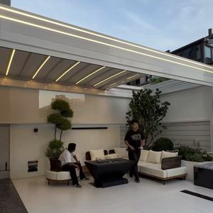 <span class=keywords><strong>Pergola</strong></span> <span class=keywords><strong>bioclimatique</strong></span> automatique à toit à lamelles imperméable 6m x 4m, gazebo électrique, <span class=keywords><strong>pergola</strong></span> <span class=keywords><strong>bioclimatique</strong></span> en aluminium à lamelles - Product Image 6