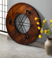 Nouveau design de table de cheminée pour le thé au charbon de bois table de cheminée pliante table de barbecue pliante pour l'extérieur