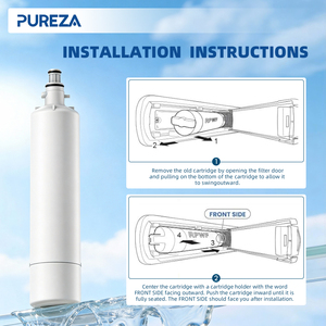 Filtro de Agua para Refrigerador PUREZA Z009N Compatible con B-osch Frigidaire DWF-<span class=keywords><strong>36</strong></span> 847200 Cafe CWE23SP2MHS1, Filtro de Agua Económico - Product Image 6