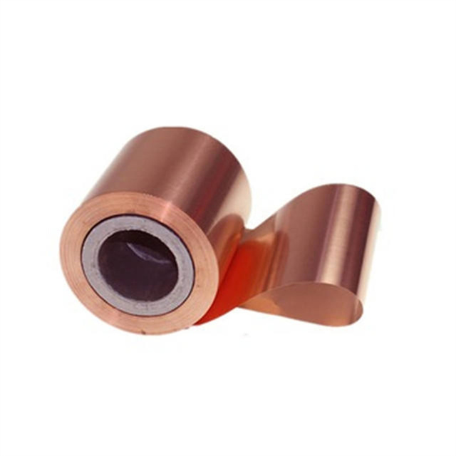 C24000 Pure Copper Foil Sheet 0.2mm for PCB and Shielding Application 10mm Width Roll