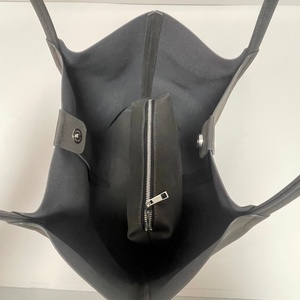Sac fourre-tout en cuir PU suédé pour femmes, grande capacité, fermeture éclair, sac à main haut de gamme, sac à bandoulière, polyester, écologique - Product Image 6