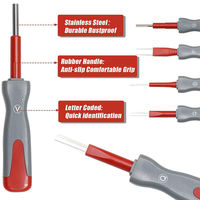 Extracteur de broches de connecteurs de faisceaux de câbles automobiles, kit d'outils universels de déconnexion de bornes 26 pièces, outils de réparation automobile