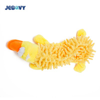 Fournitures pour animaux de compagnie Jouet interactif à mâcher pour chien sans remplissage Jouet en peluche pour chien pour petit chien moyen