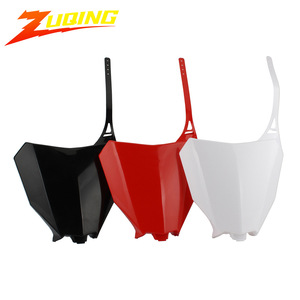 Cubierta frontal para matrícula de motocicleta Zuqing para Honda Crf250r Crf450r, opción de color negro, rojo y blanco - Product Image 1