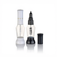 Flacon souple personnalisé de 10 ml pour nail art, écologique, vide, en plastique, avec logo sérigraphié, pour réparation de rayures et peinture, avec bouchon à vis