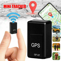 Mini traceur GPS GF07 2020, nouveau, petit format, faible coût, longue autonomie, dispositif de suivi GPS personnel, pour enfants, animaux de compagnie, intelligent, pas cher