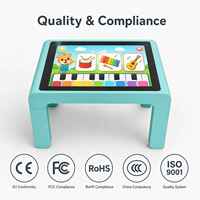 Table de jeu interactive tactile pour enfants avec écran LED étanche Android de 32, 43 et 55 pouces, réglable en hauteur, pour la maison et l'école, fabrication OEM