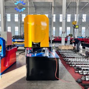 Máquina de conformado en frío de pared delgada y alta resistencia para perfiles en C con PLC, motorreductor y rodamientos para correas de acero - Product Image 3