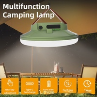 Nouvelle lampe de camping DL-388 LED, éclairage d'urgence extérieur, commande par bouton, batterie externe détachable pour stands, marchés nocturnes, usage domestique portable