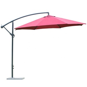 Commerce de gros personnalisé Sun Garden Parasol de haute qualité en porte-à-faux <span class=keywords><strong>grand</strong></span> parapluie extérieur pour la plage - Product Image 1