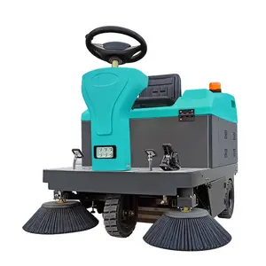 Factory Direct Outdoor Electric Driving Type Road Sweeper Industrial Vacuum Street Floor Cleaning Machine
