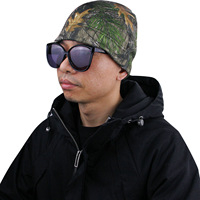 Gorras de Caza Formales con Cierre a Presión, Color Naranja Brillante, Personalizadas para Caza de Patos, Invierno, Camuflaje, Cálidas, de Tela Oxford, con Luces LED