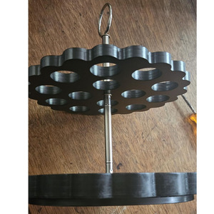 Porte-œufs en bois d'acacia à double couche pour 32 œufs frais, support de rangement pour œufs moderne pour comptoir, convient aux œufs de poulet, de canard, de dinde - Product Image 3