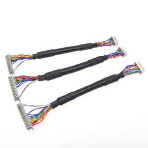 Fabrieksdirect aangepaste LVDS-kabel DF20-30DS-1C naar FI-X30HL 30-pins 1,0 mm pitch connector kabel, aangepaste draaddikte & kleur - Product Image 6