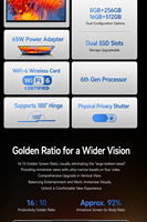 Woo King A14se 2026 5 I7 6200U 6500u 8 256 14.0 FHD 1920 1200 60Hz Perak