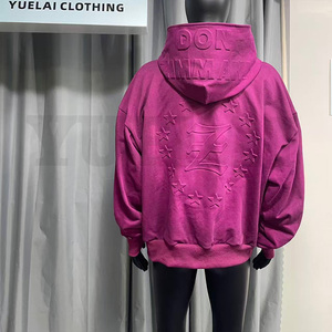 Felpe da Uomo e Sweatshirt <span class=keywords><strong>Streetwear</strong></span> Oversize con Logo Personalizzato a Rilievo o Ricamato, Pesanti e con Lavaggio <span class=keywords><strong>Vintage</strong></span> - Product Image 5