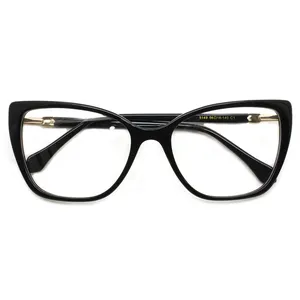 Yeni gözlükler tasarım özel trend iyi fiyat kedi göz gözlük kadın gözlük çerçeve moda optik gözlük