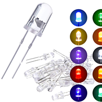 Émetteur-récepteur LED infrarouge HY 3 mm, tête ronde, émission supérieure, 840 nm, 850 nm, 940 nm, 950 nm, 5 V, montage traversant, spectrométrie