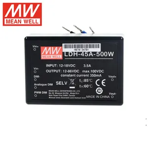 MEANWELL LDH-45A-500WDA 45W dc-dc电源升压转换器