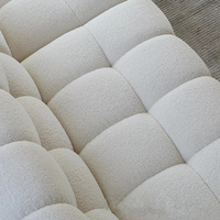 Nouveau Design Canapé Chesterfield Capitonnée de Salon Italien Haut de Gamme Rembourré Mobilier de Maison Moderne