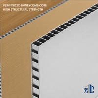 Panneau alvéolaire moderne en aluminium pour mur de salle de bain et zone humide, léger, durable, résistant à l'eau et au feu, taille personnalisée, vente en gros