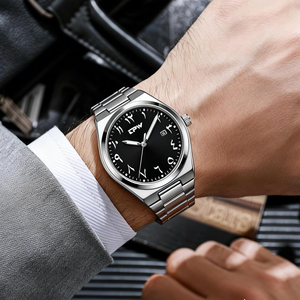 Orologi <span class=keywords><strong>da</strong></span> Polso al Quarzo Arabi di Lusso Personalizzati OEM per Uomo, Impermeabili con Logo Personalizzato - Product Image 3