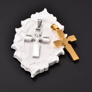 Religious Stainless Steel <b>Cross</b> Jesus Chain Amulet Jewelry <b>Men</b> Hip Hop Prayer Charms Women <b>Pendant</b> Necklace - Product Image 3